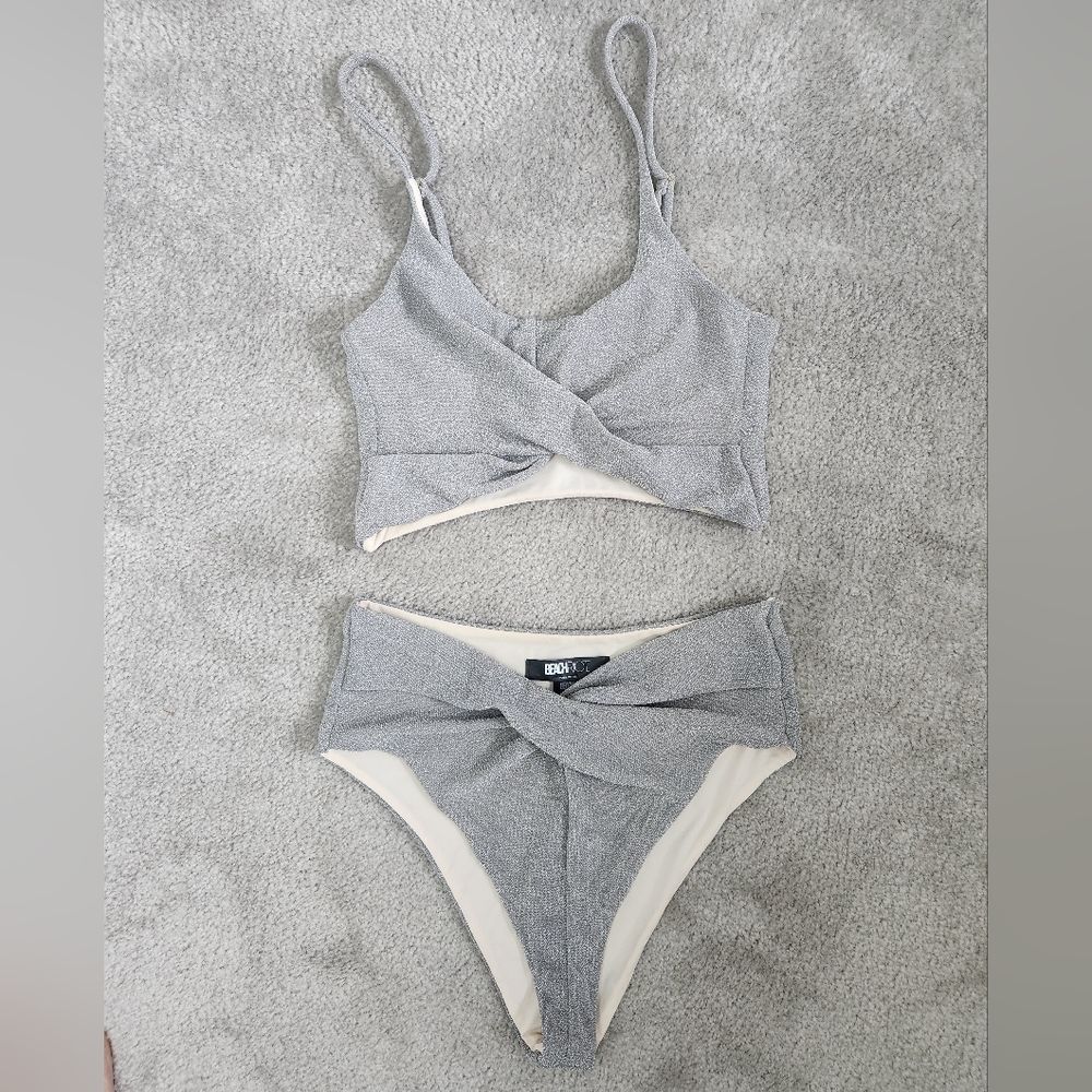 Beach Riot Kenzi Top Zurie Bottom High-Waist Bikini